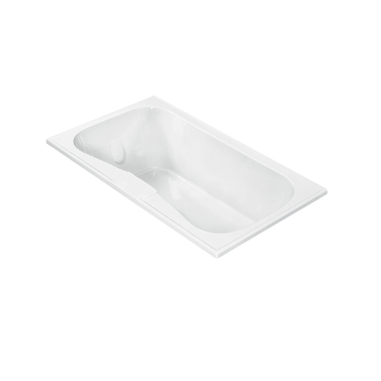 MTI Baths 72" x 42" Drop in Combination Acrylic Bathtub with